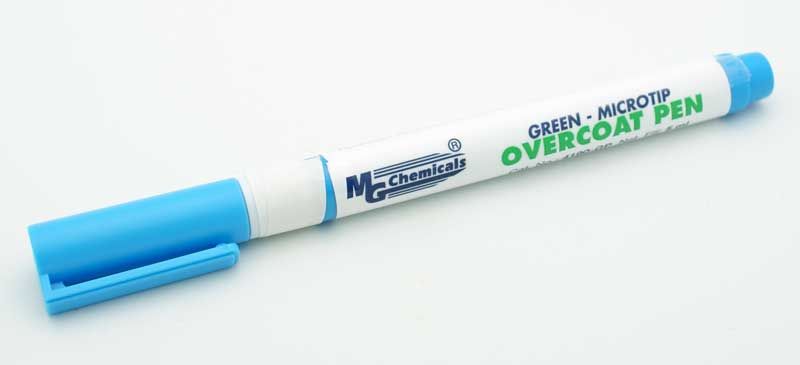 Green Conformal Overcoat Pen Supply