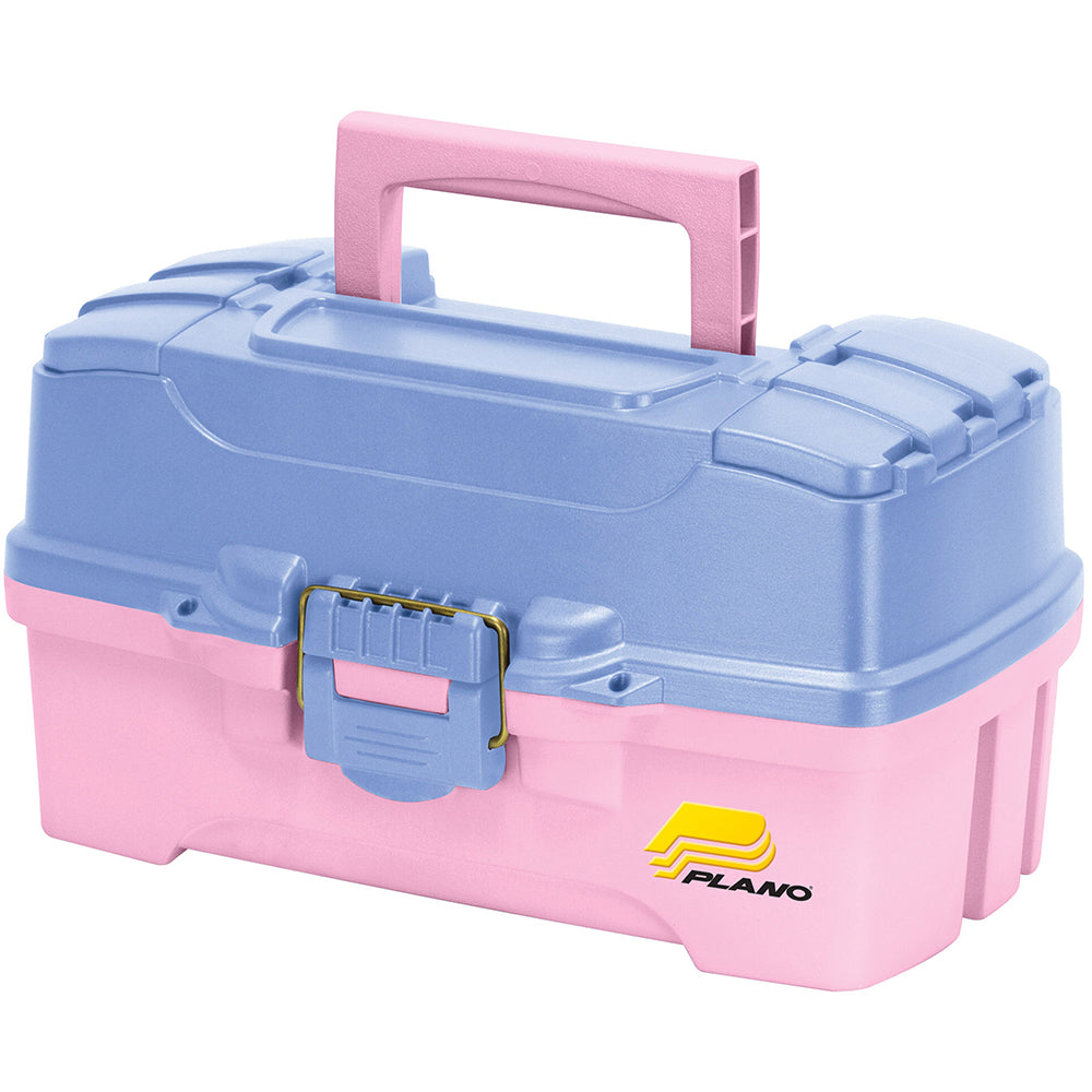Plano Two-Tray Tackle Box w/Duel Top Access – Periwinkle/Pink [620292] Online