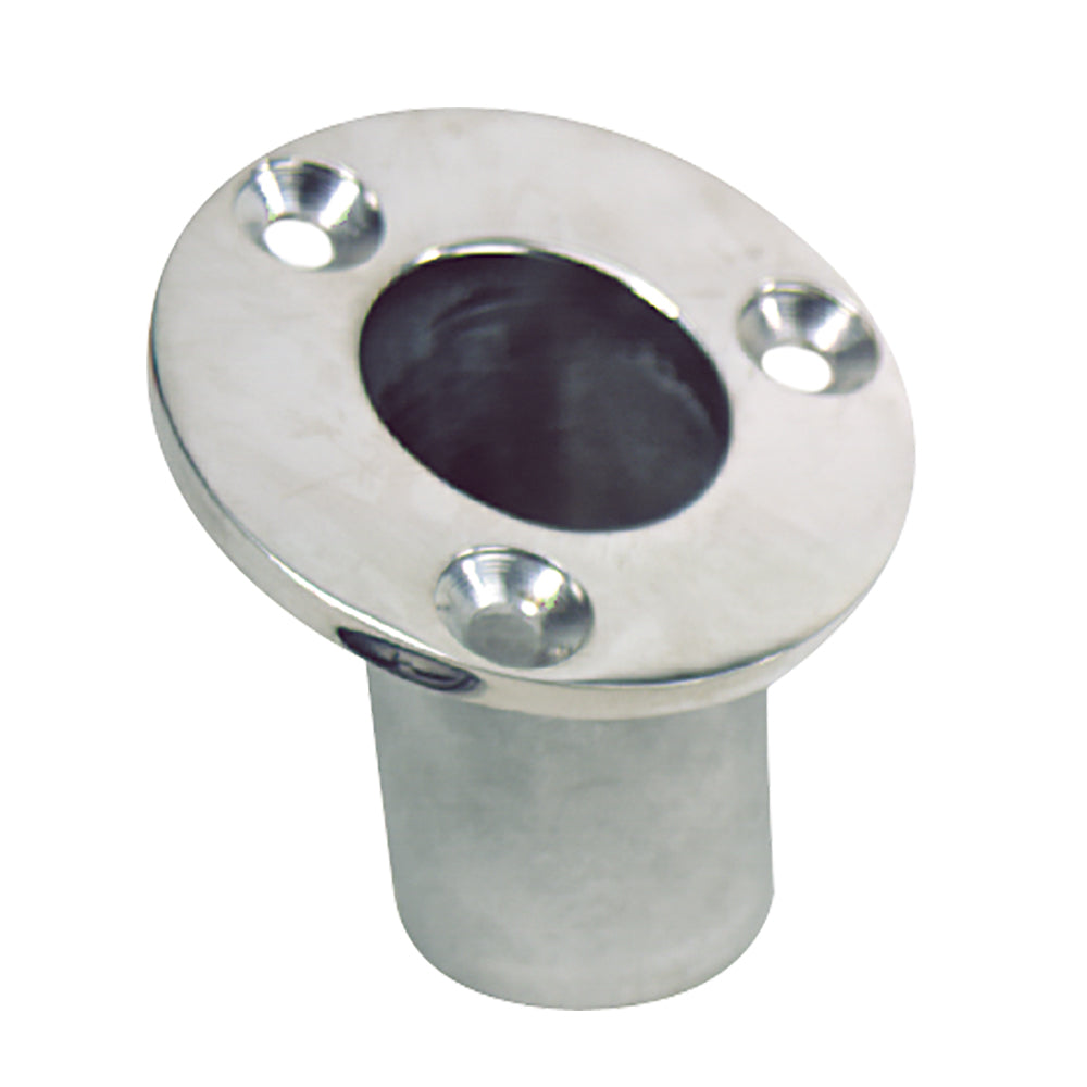 Whitecap Flush Mount Flag Pole Socket – Stainless Steel – 1-1/4″ ID [6170] Discount