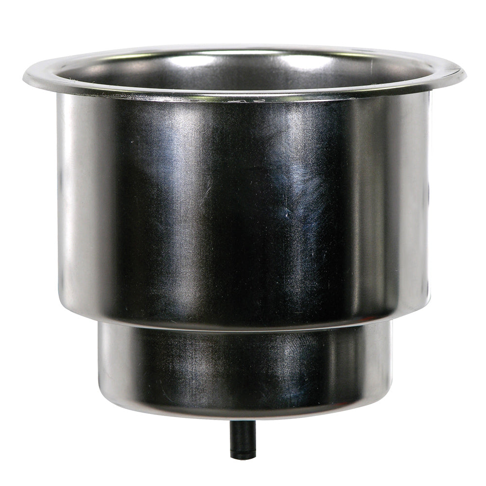 Whitecap Flush Cupholder w/Drain – 302 Stainless Steel [S-3511C] Online