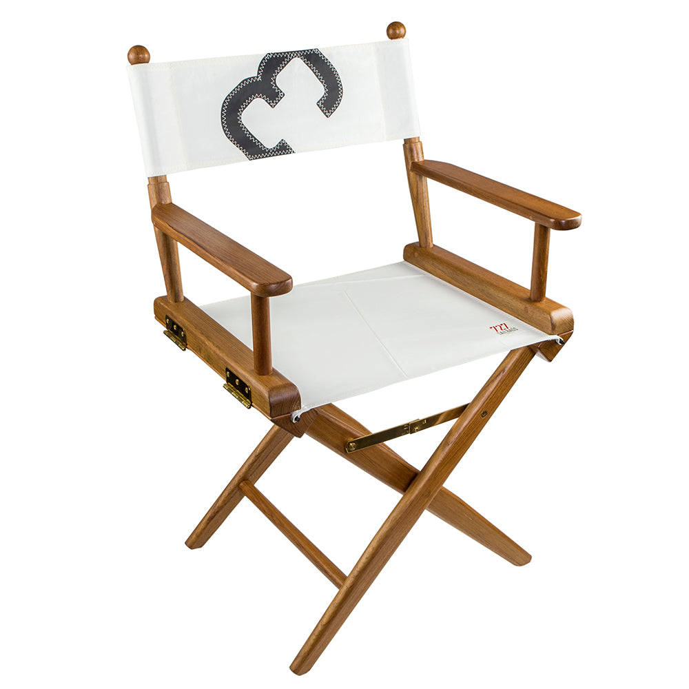 Whitecap Directors Chair w/Sail Cloth Seating – Teak [61044] Online Sale