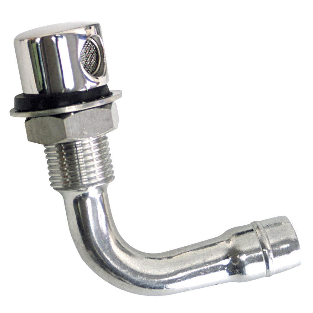 Whitecap Fuel Vent – Round Head, 90 Degree, 9/16″ Hose [S-7033C] Discount