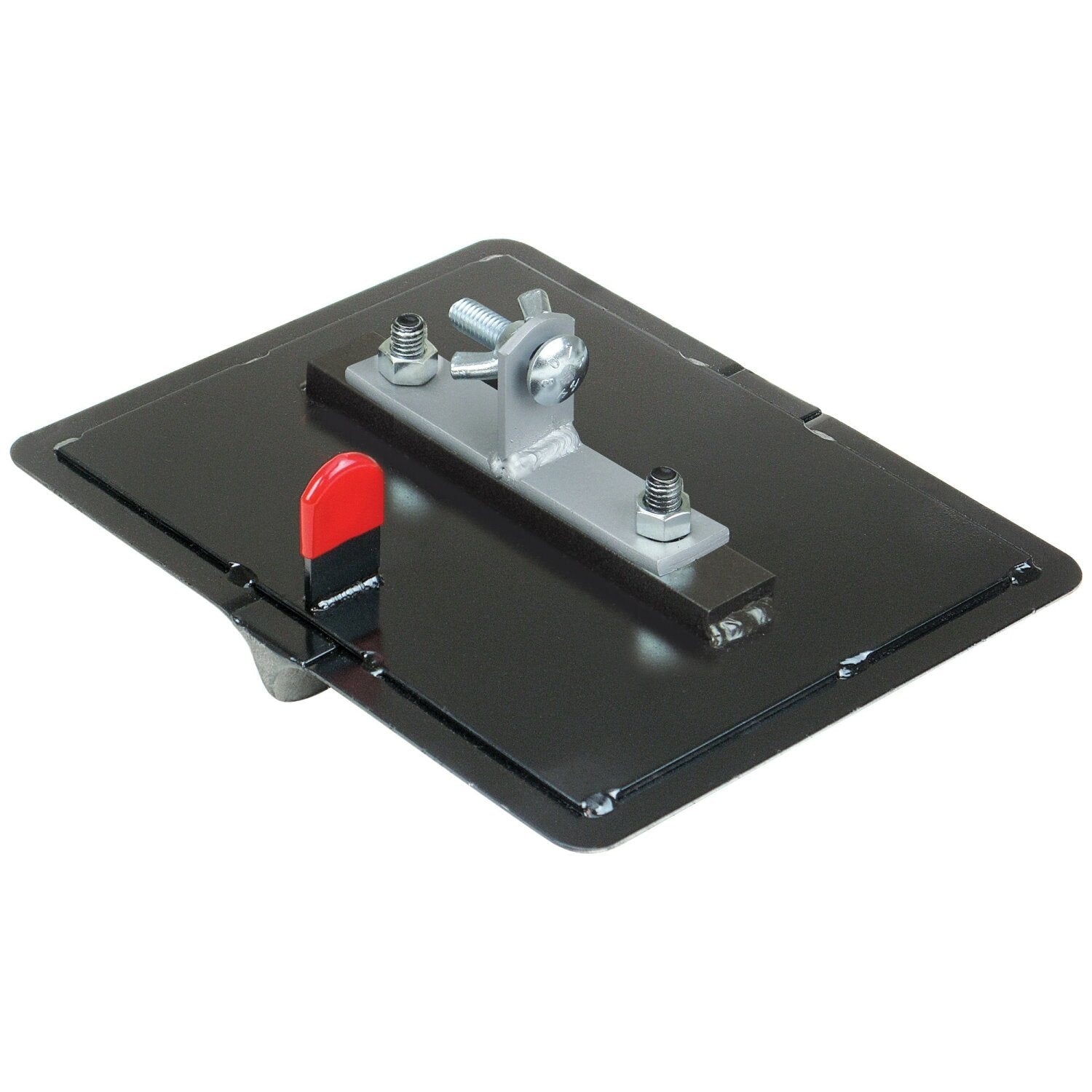 Kraft Tool CC1704 8″ x 10″ 1/4″R 1″D All Steel Walking Groover with Mounting Bar and Clevis Bracket Discount