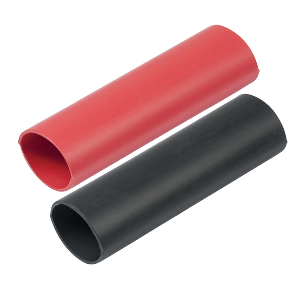 Ancor Heavy Wall Heat Shrink Tubing – 3/4″ x 3″ – 2-Pack – Black/Red [326202] Online Hot Sale