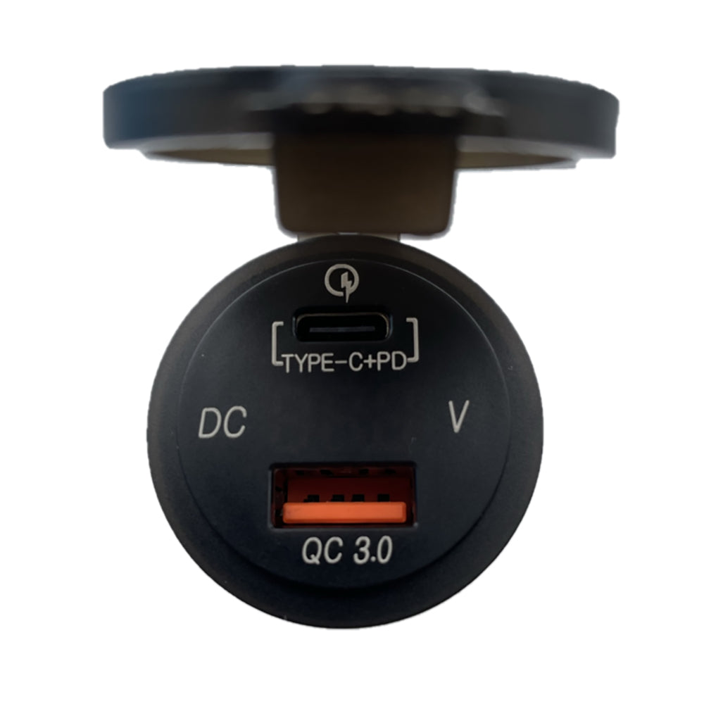 Poly-Planar Panel Mount USB Charging Ports – 12V [USB-PM2] Fashion