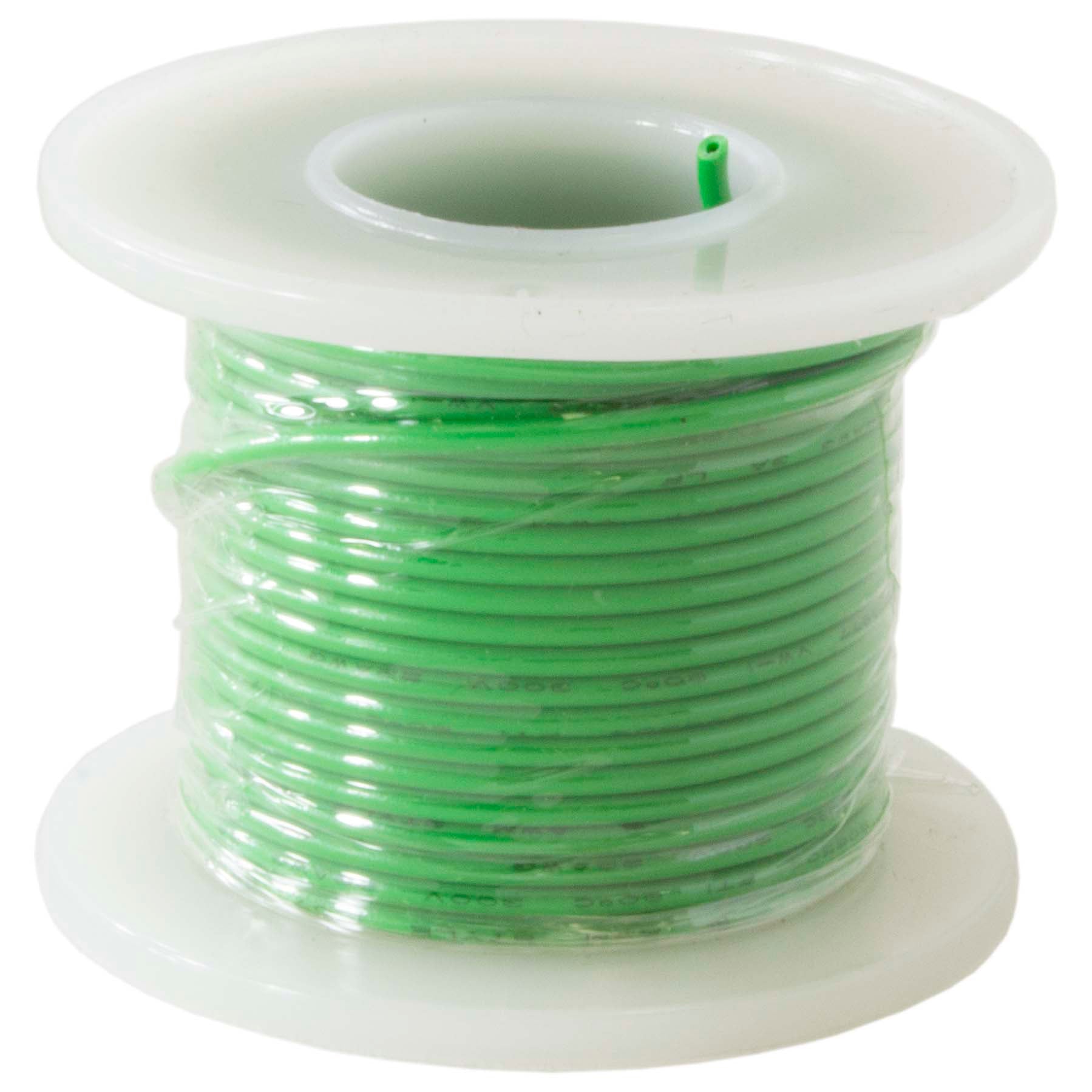 Hookup Wire 18 Gauge Stranded, (Green , 500 Feet), 300 Volts Online Hot Sale