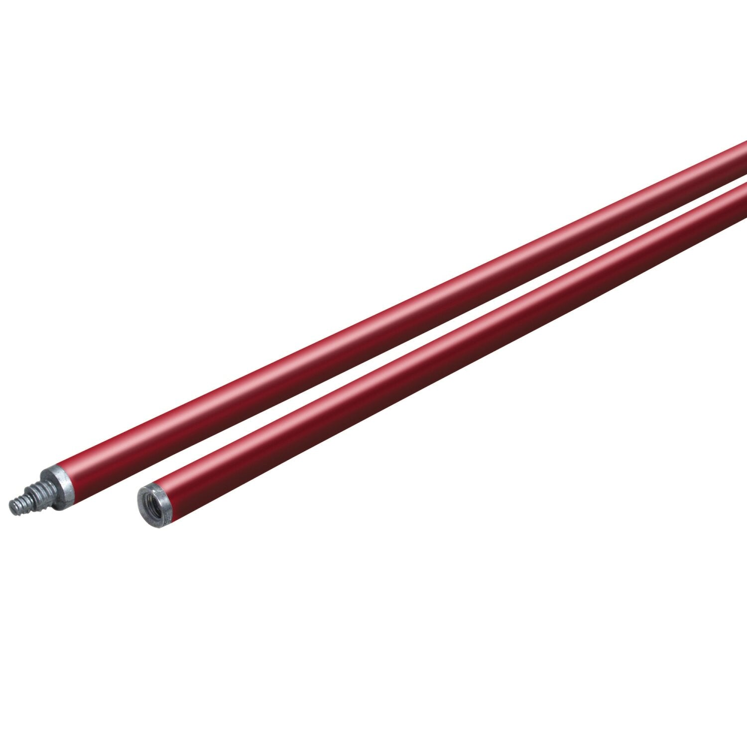 Kraft Tool CC236R-PK3 6′ Red Anodized Aluminum Threaded Handle – 1-3/4″ Diameter Online Hot Sale