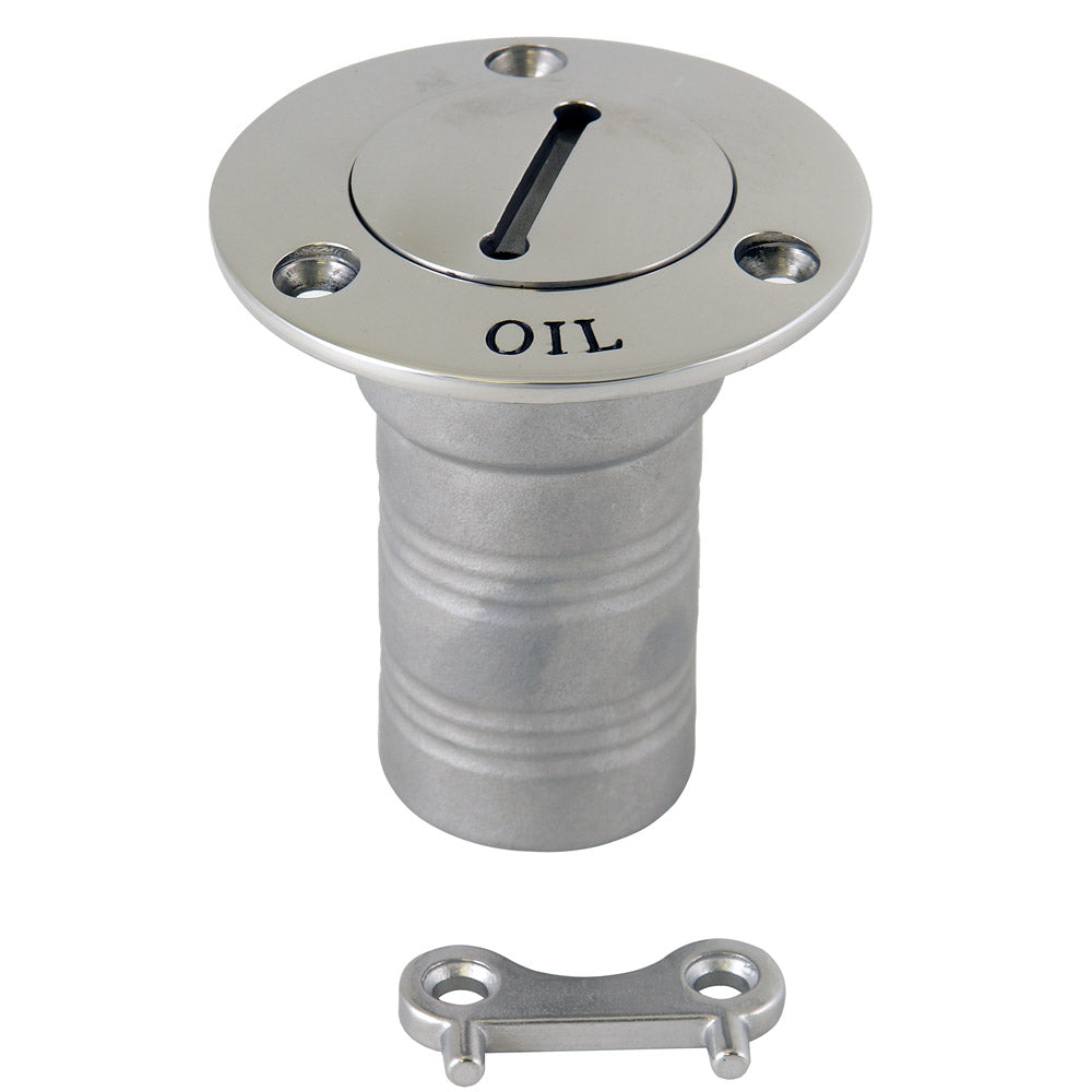 Whitecap Hose Deck Fill – 1-1/2″ Hose – Oil [6129C] Discount