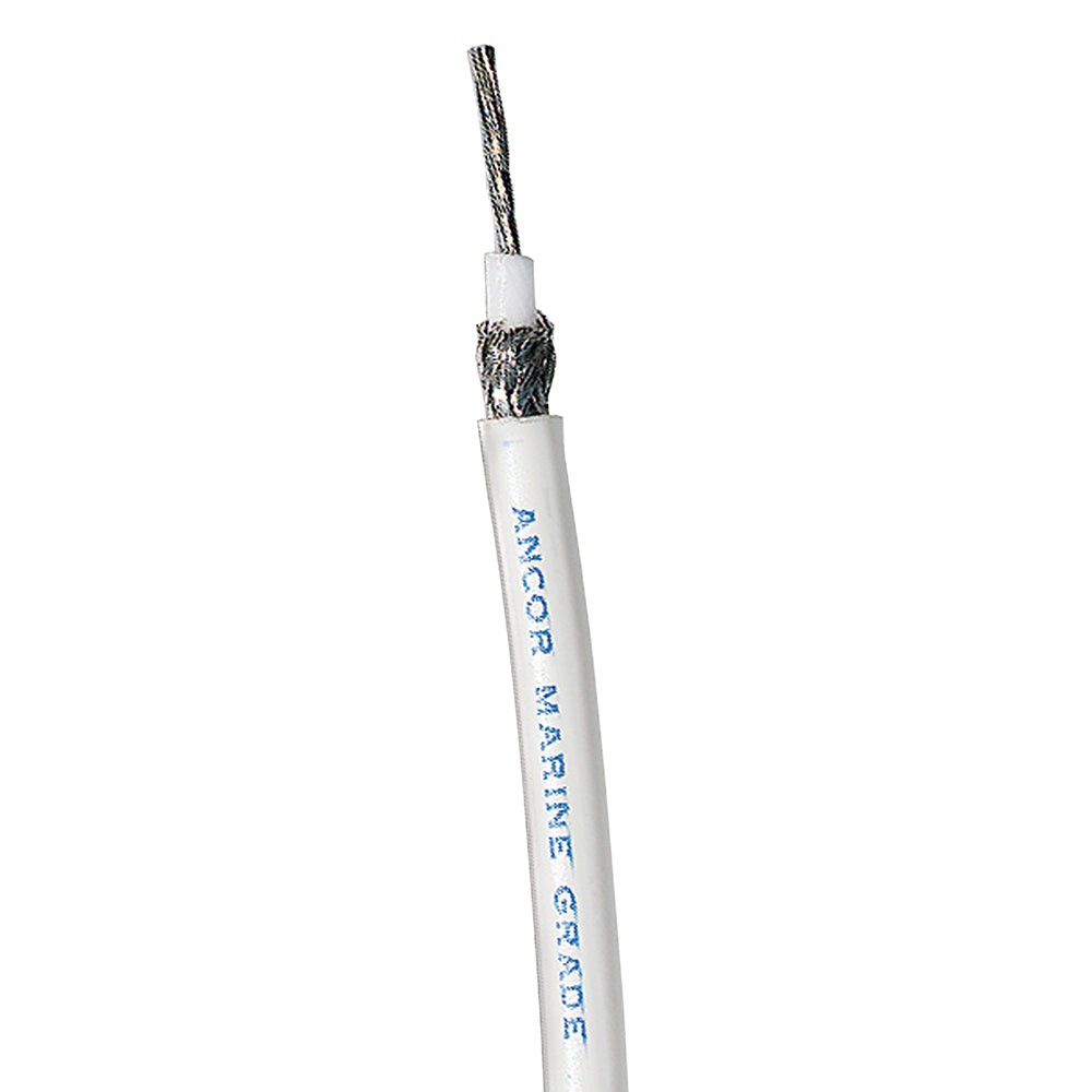 Ancor RG 8X White Tinned Coaxial Cable – 250 [151525] Discount