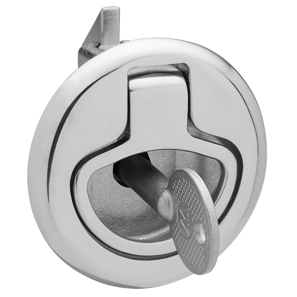 Whitecap Slam Latch Stainless Steel Locking Ring Pull [6136C] Supply