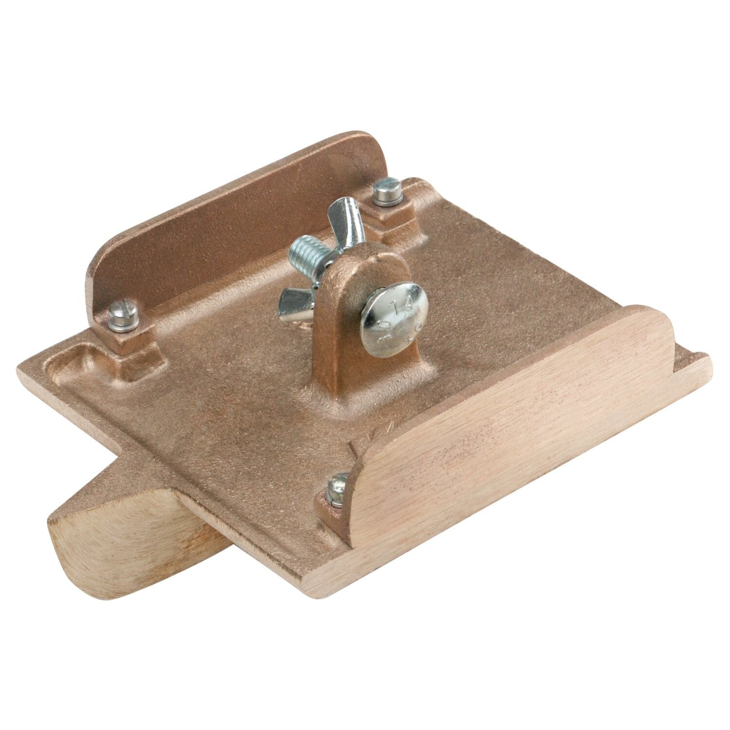 Kraft Tool CC314SR-01 6″ x 4-1/2″ 1/4″R, 1″D Side Railer Bronze Walking Groover Online Sale