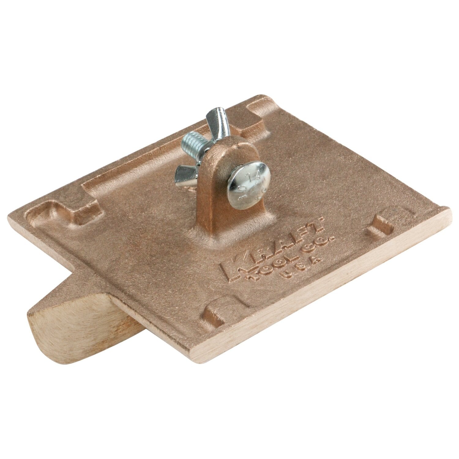 Kraft Tool CC317-01 7-1/2″ x 4-1/2″ 1/4″R, 1-1/2″D Bronze Walking Groover Online Hot Sale