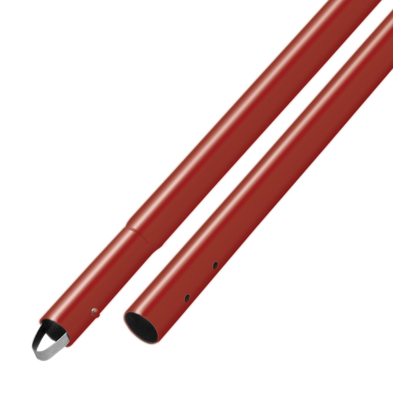 Kraft Tool CC293SRC 8′ Red Powder Coated Swaged Button Handle – 1-3/4″ Diameter Supply
