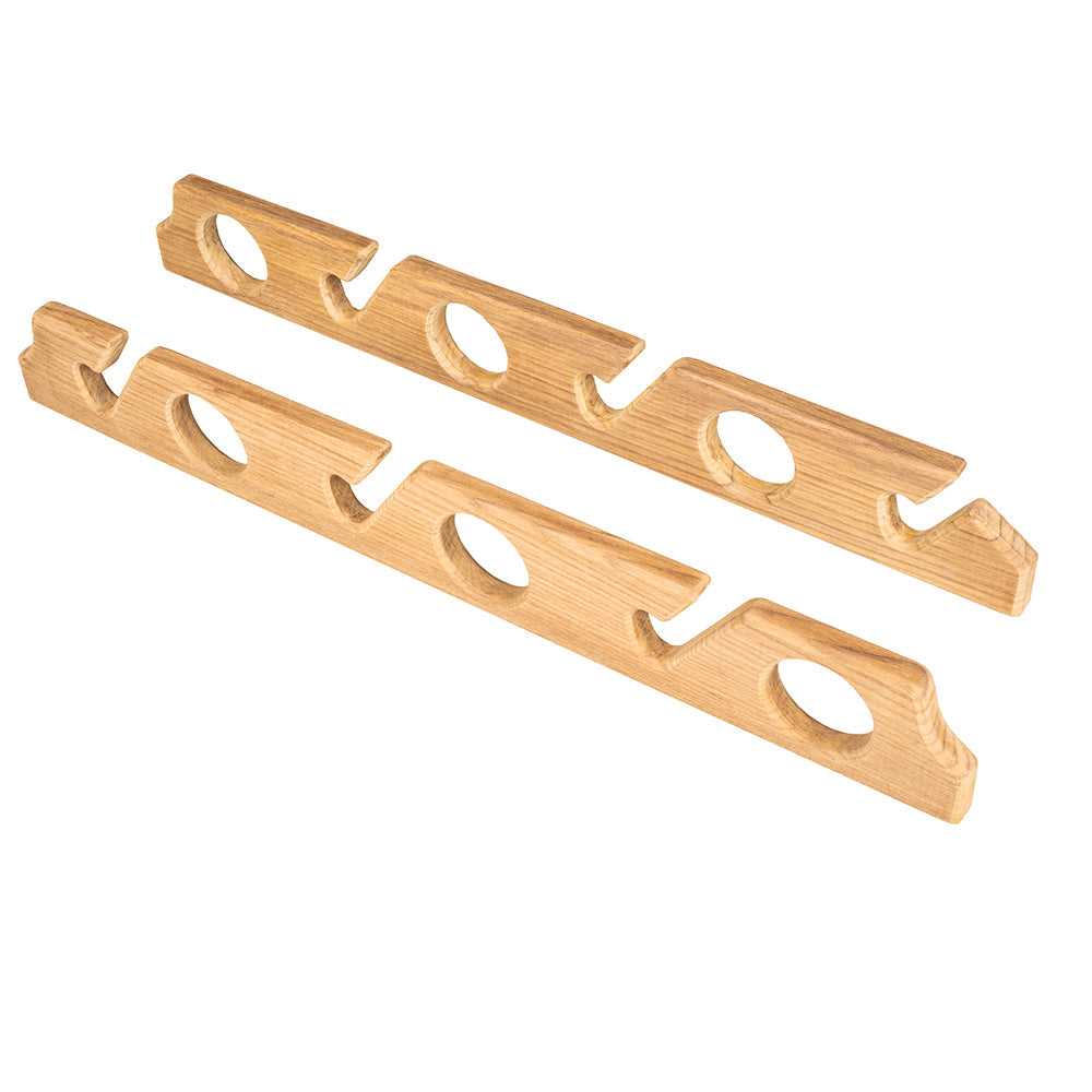 Whitecap Teak Six-Rod Storage Rack – Pair [60614] Online
