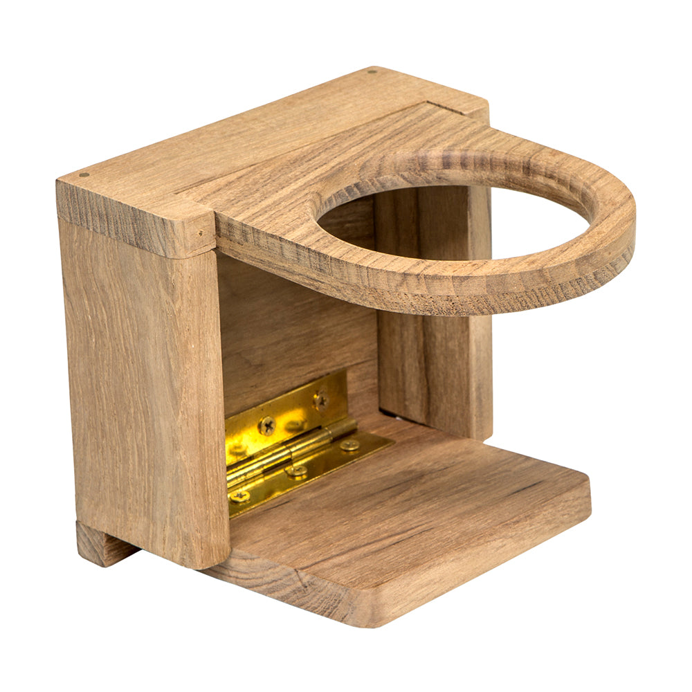 Whitecap Teak Folding Drink Holder [62601] on Sale