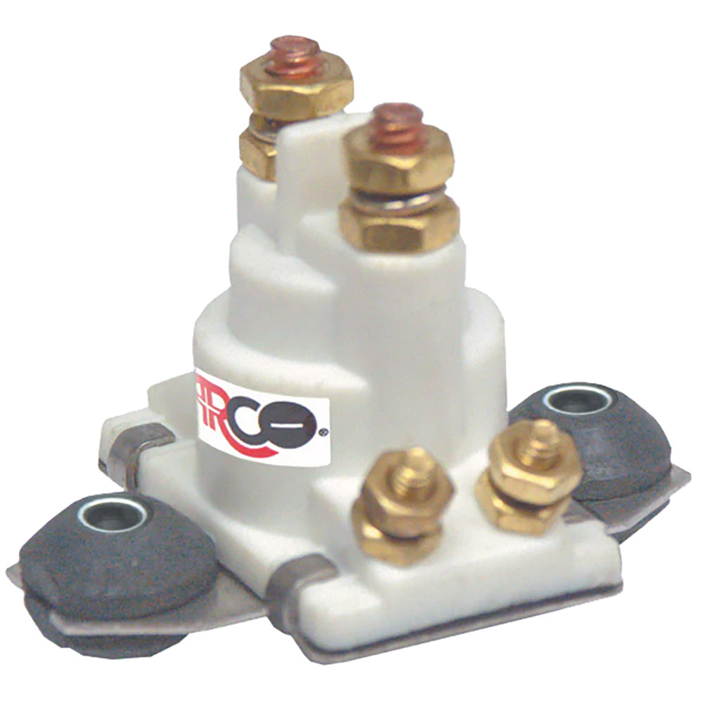 ARCO Marine Outboard Solenoid w/Flat Isolated Base  White Housing [SW097] Supply