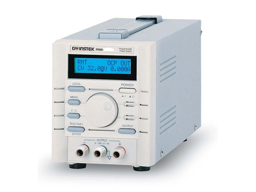 Instek Programmable Switching Power Supply, RS232 Interface, 0-20V, 0-5A Hot on Sale