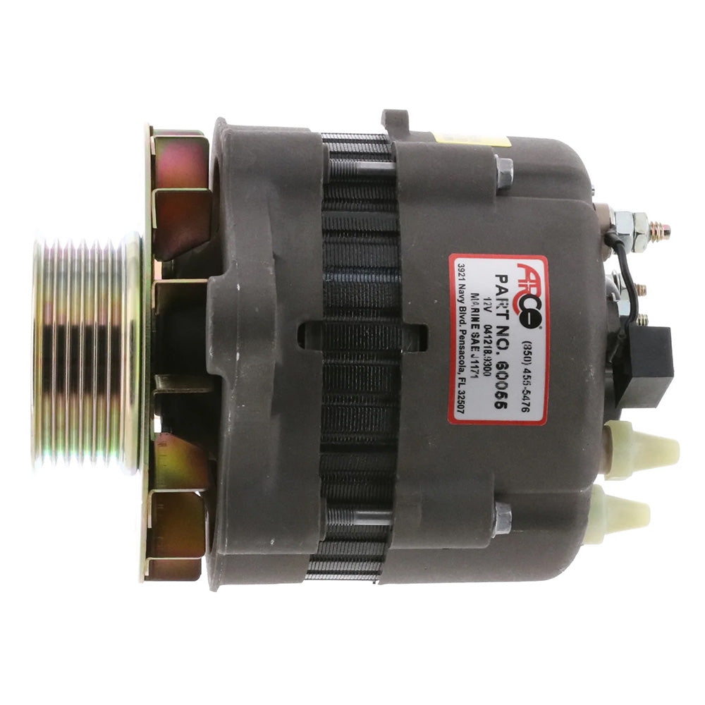 ARCO Marine Premium Replacement Alternator w/Multi-Groove Pulley – 12V 55A [60055] Hot on Sale