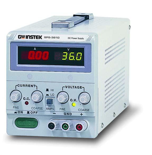 Instek High Current DC Switching Supply, 0-36V, 0-10A Discount