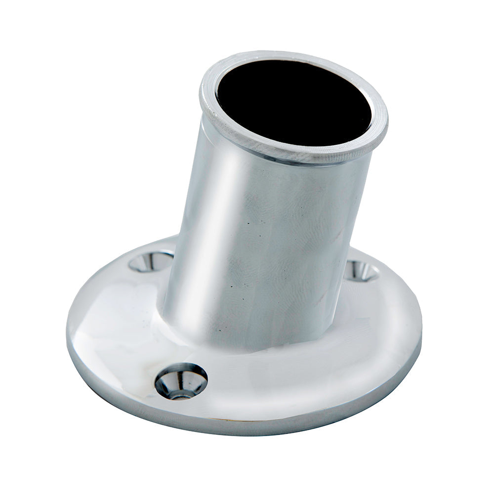 Whitecap Top-Mounted Flag Pole Socket CP/Brass – 1″ ID [S-5002] on Sale