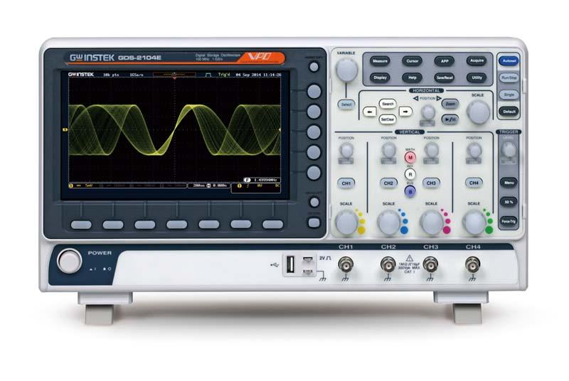 Instek 200 MHz 2 Channel Digital Storage Oscilloscope Online now