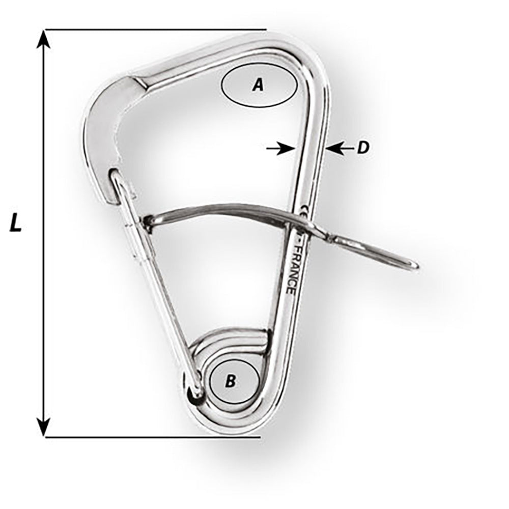 Wichard Automatic Mooring Hook – 170mm Length – 6-11/16″ [02329] Discount