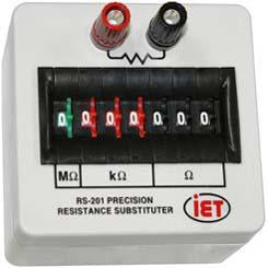 IET Labs Resistance Substitution Box, Model RS-201, 0.1% Accuracy, Size: 3.2″ x 3.1″ x 2.2″ Online Sale