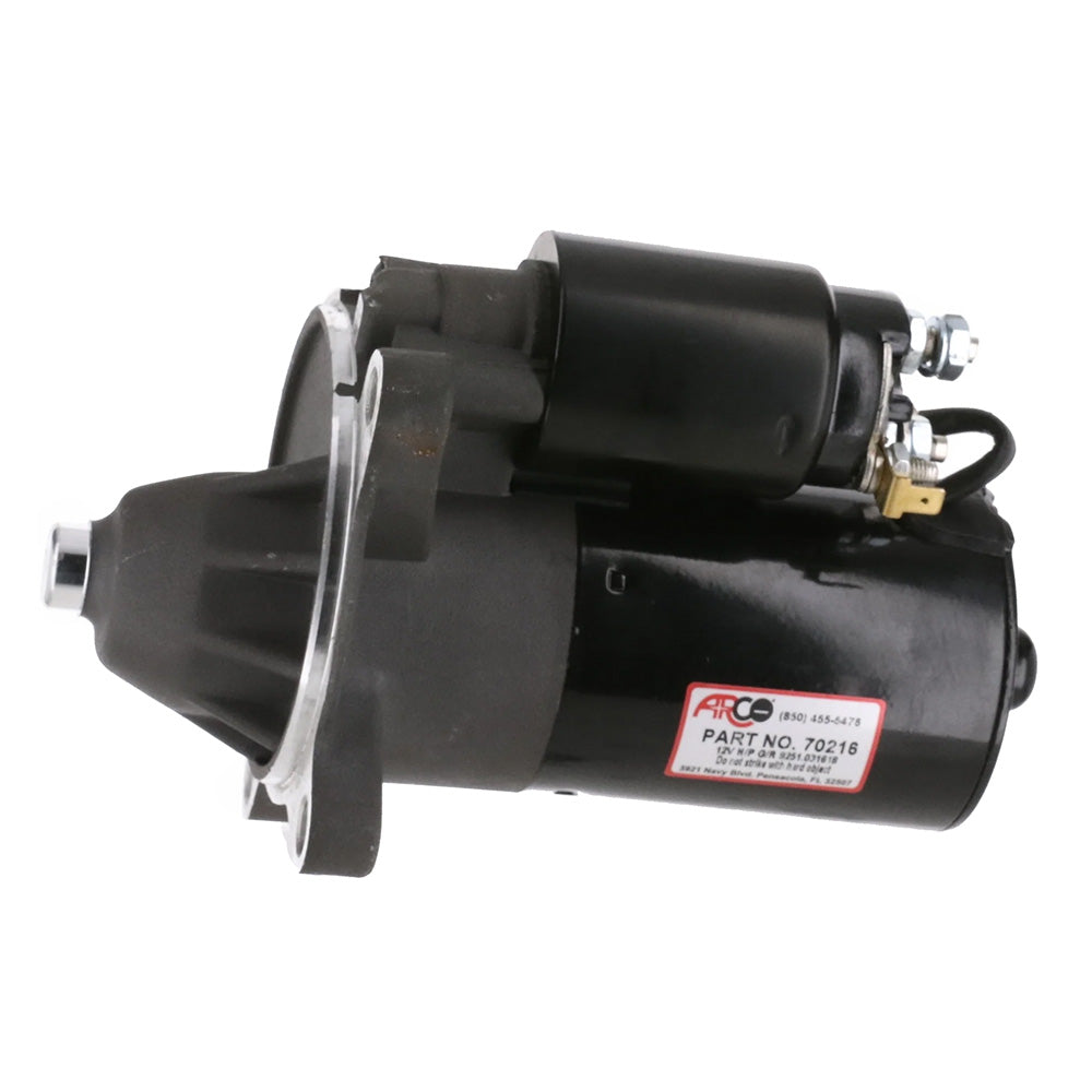 ARCO Marine High-Performance Inboard Starter w/Gear Reduction  Permanent Magnet – Clockwise Rotation (2.3 Fords) [70216] Online now