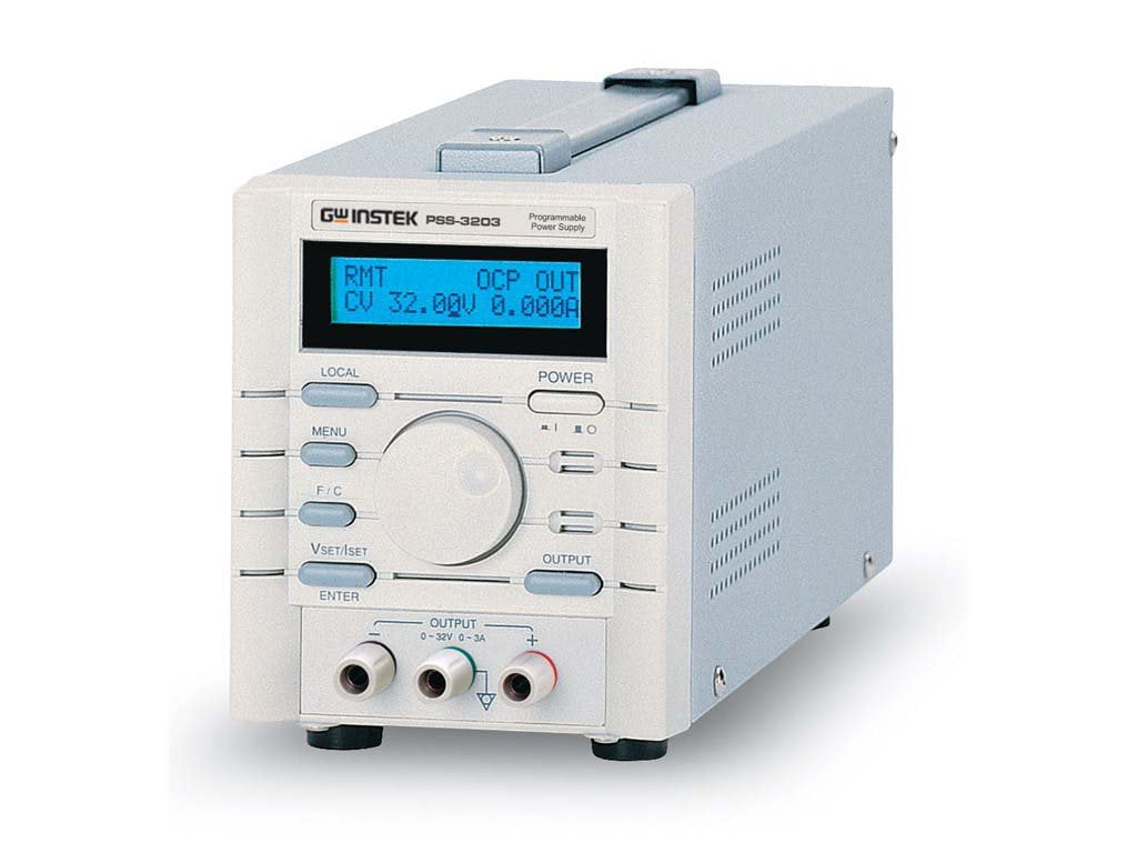 Instek Programmable Switching Power Supply RS232 Interface, 0-32, 0-3A Sale