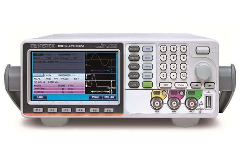 Instek MFG-2130M Single Channel Arbitrary Function Generator (30MHz) with Pulse Generator and Modulation Supply