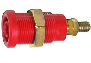 Insulated Banana Jack, Round Head (Red) Online