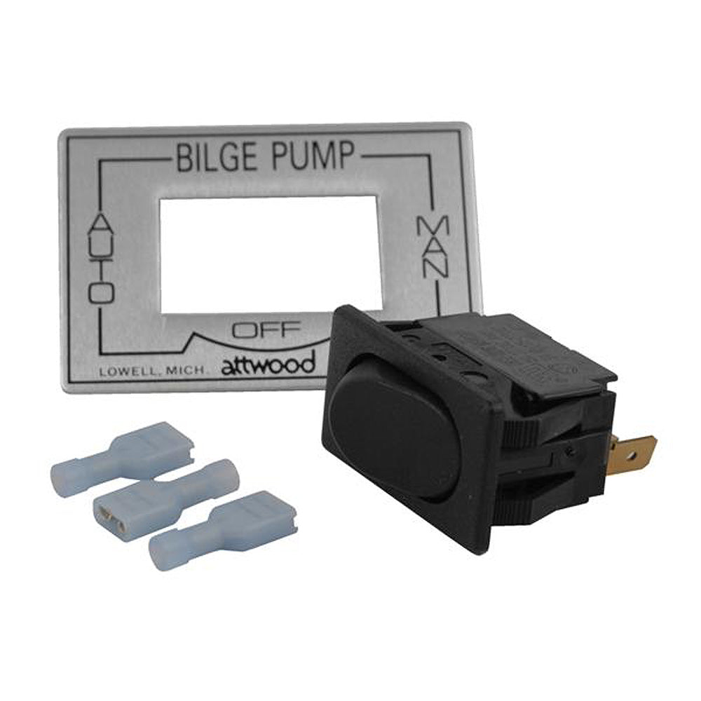 Attwood 3-Way Auto/Off/Manual Bilge Pump Switch [7615A3] Fashion