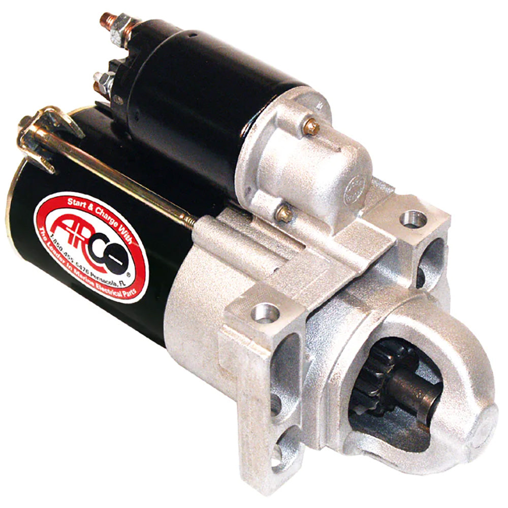 ARCO Marine Top Mount Inboard Starter w/Gear Reduction – Counter Clockwise Rotation [30462] Online