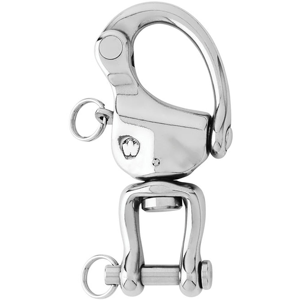 Wichard HR Snap Shackle With Clevis Pin Swivel – 120mm Length – 4-23/32″ [02478] Supply