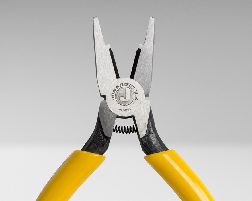 Jonard Tools Connector-Crimping Pliers with Side Cutters, 1″ Length (JIC-891) Online