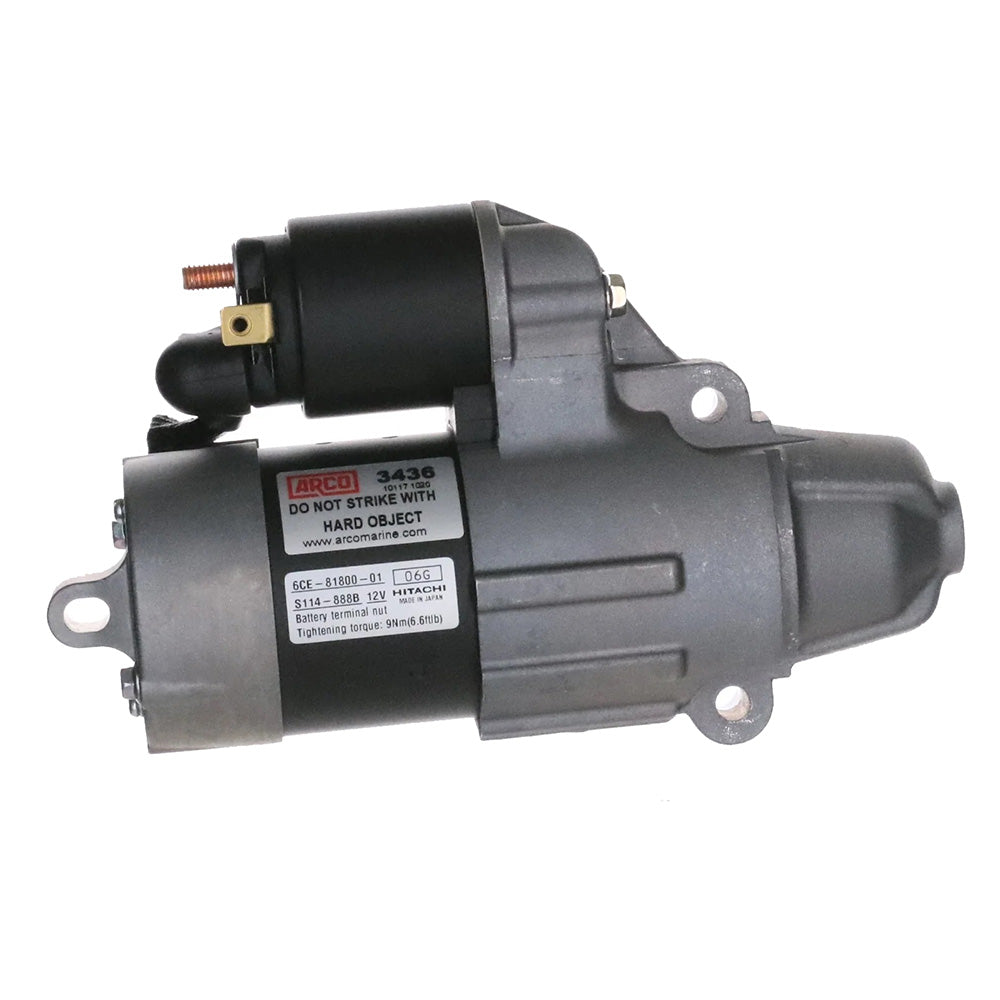 ARCO Marine Premium Replacement Outboard Starter f/Yamaha 200-300HP – 9 Tooth [3436] Discount