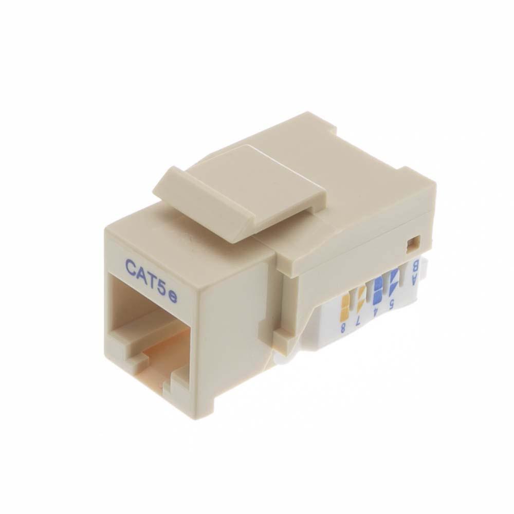 Keystone Jacks CAT 5E  Beige Online Hot Sale