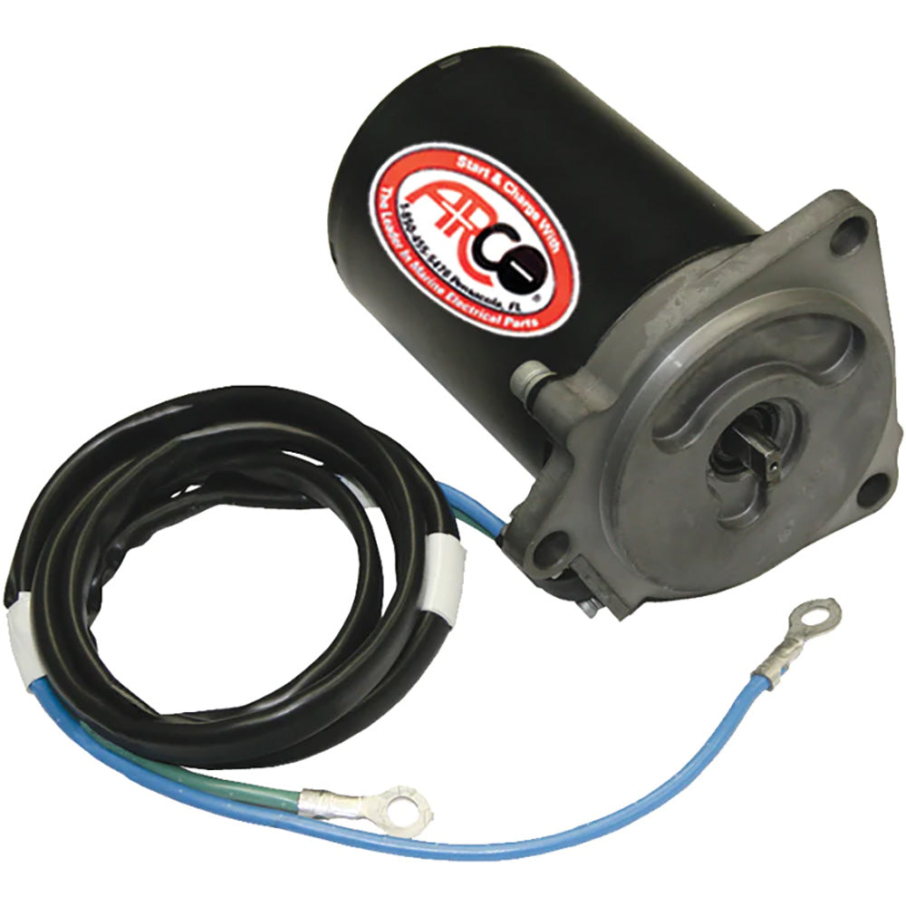 ARCO Marine Replacement Outboard Tilt Trim Motor – Yamaha, 2-Wire, 3 Bolt, Flat Blade Shaft [6263] Online