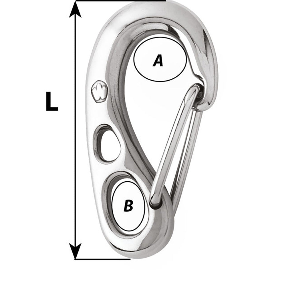 Wichard HR Safety Snap Hook – 100mm Length – 3-15/16″ [02382] Online Sale