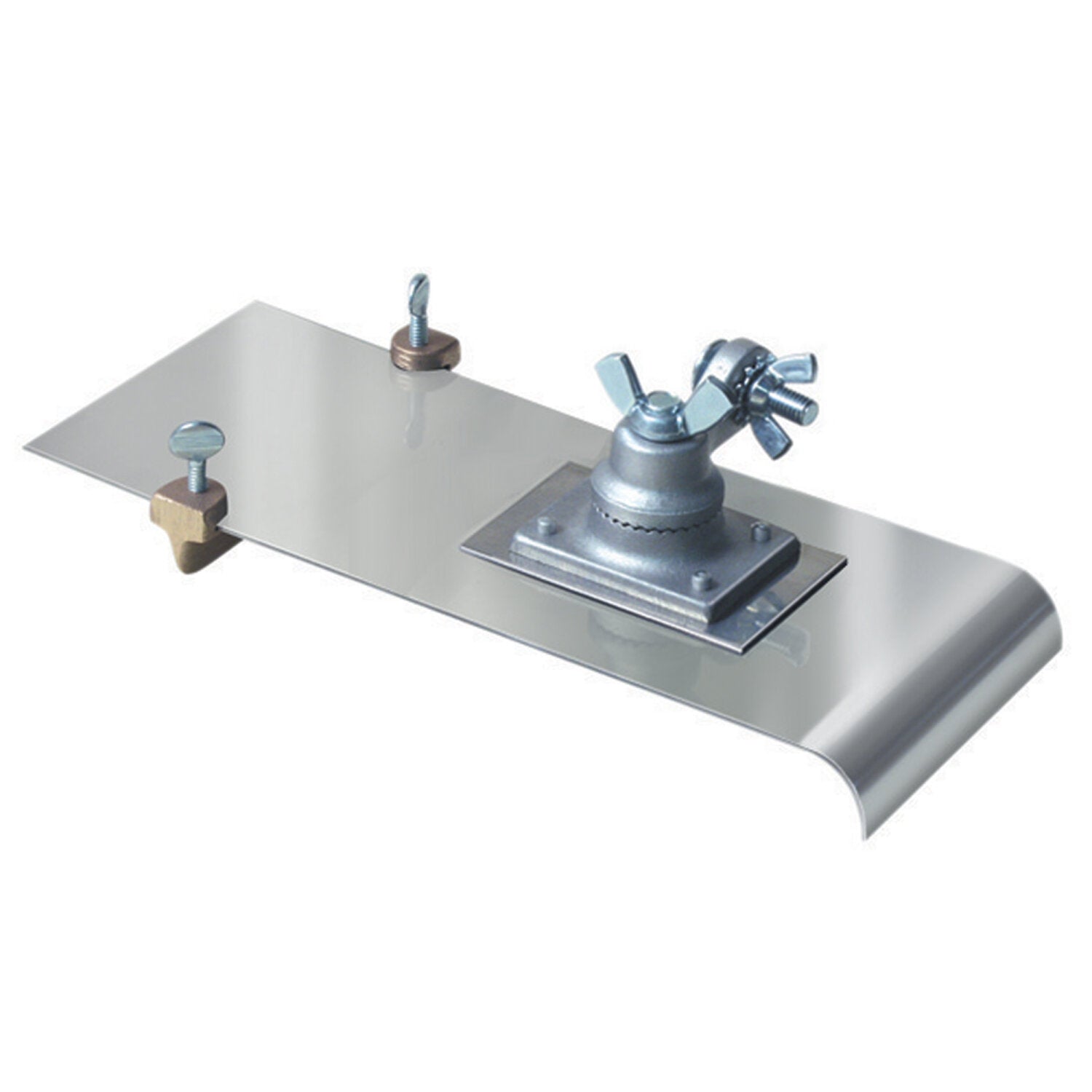 Kraft Tool CC609-01 5″ x 12″ 3/8″R, 1/4″D Stainless Steel Edger with Adjustable Groover with All-Angle Bracket Online now