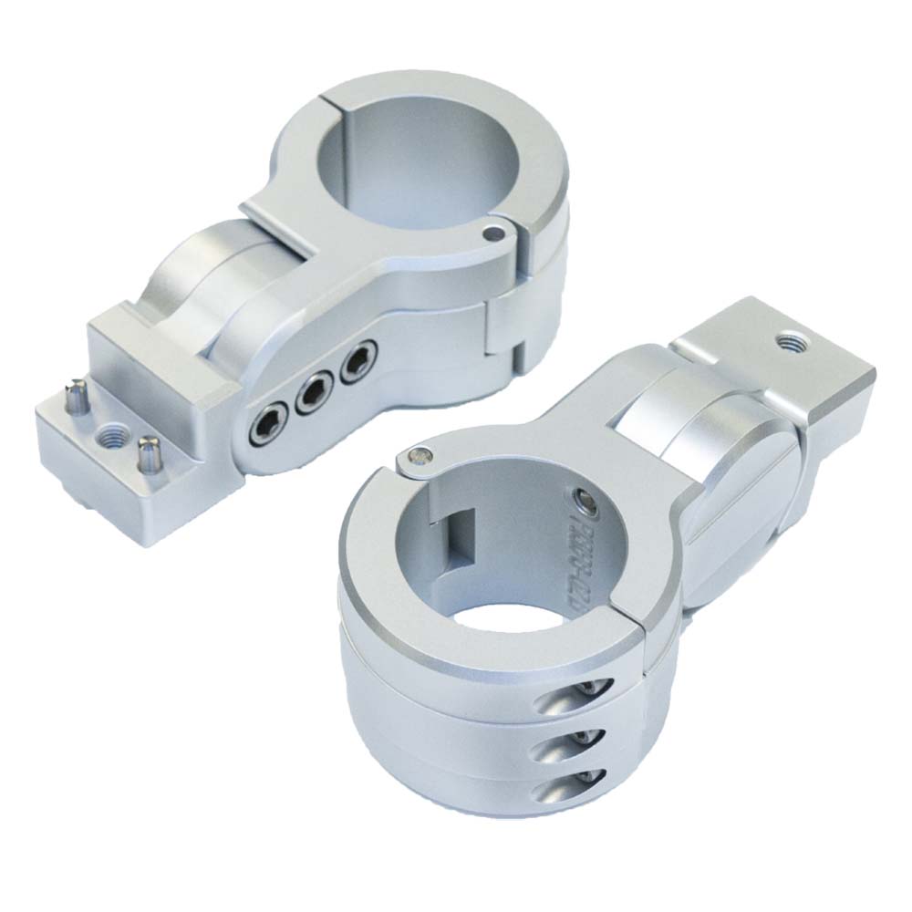 PTM Edge Board Rack Mounts – 2.5″ Pipe Clamp – Silver [P13198-2500TEBCL] Supply