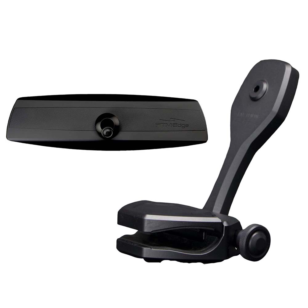 PTM Edge Mirror/Bracket Kit w/VR-140 Elite Mirror  ZXR-320 (Black) [P12848-1320TEBBK] Online Sale
