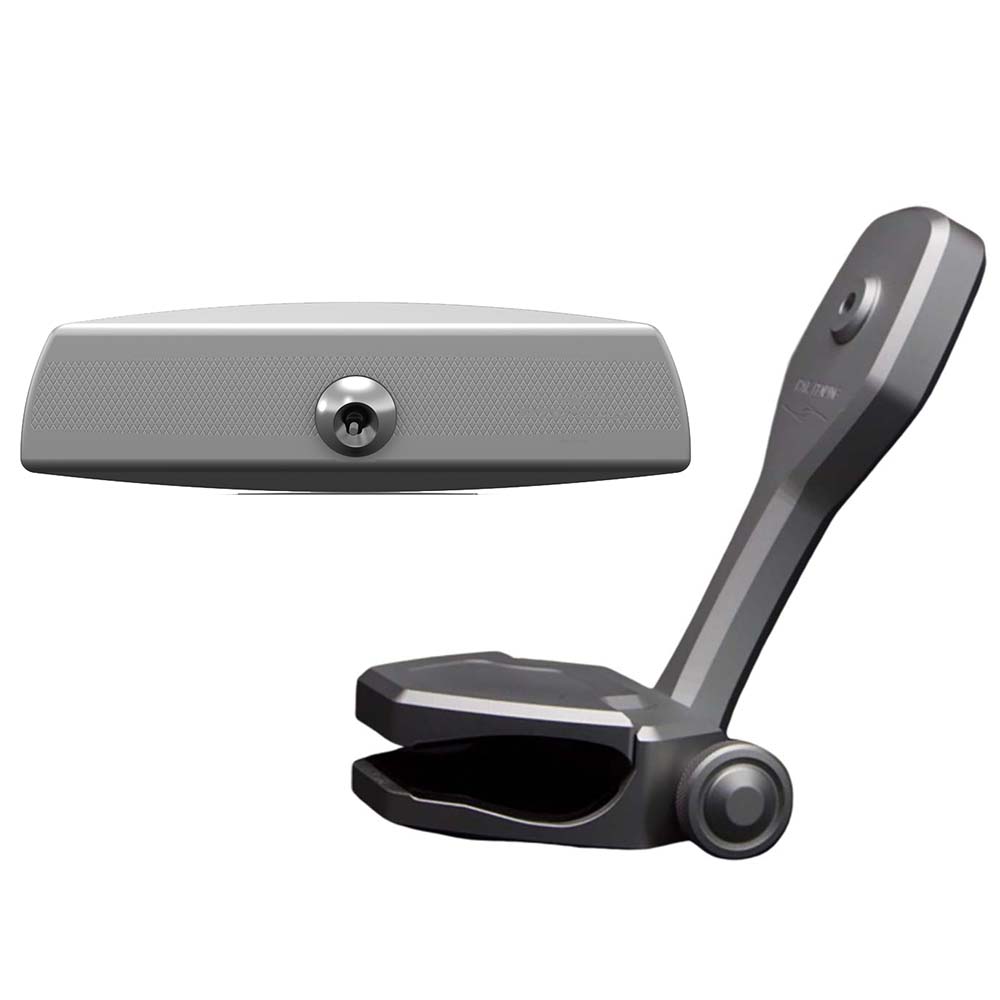 PTM Edge Mirror/Bracket Kit w/VR-140 Elite Mirror  ZXR-320 (Titanium Grey) [P12848-1320TEBGR] Online now