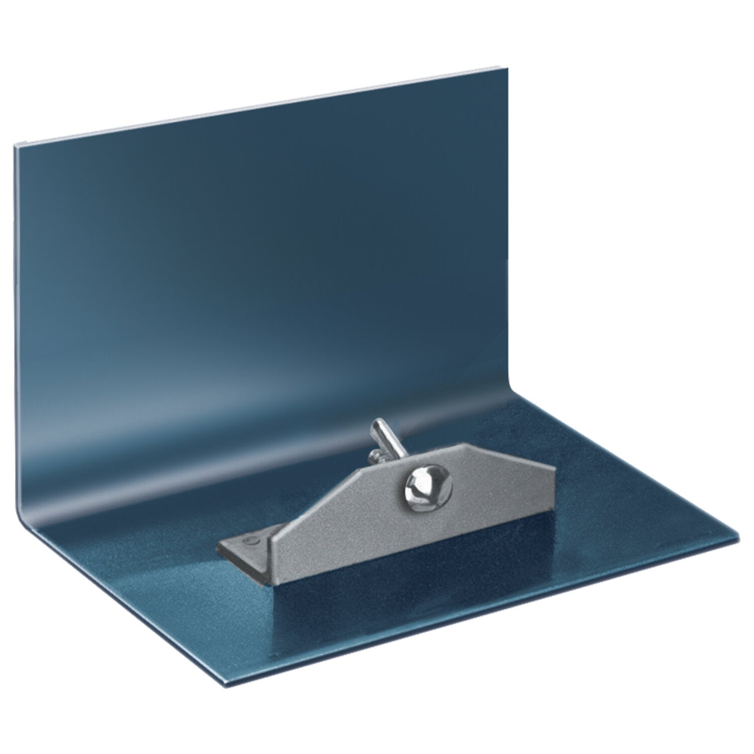 Kraft Tool CC586-01 7″ x 6″ 1/2″R 6″Lip Blue Steel Walking Inside Step Tool Supply