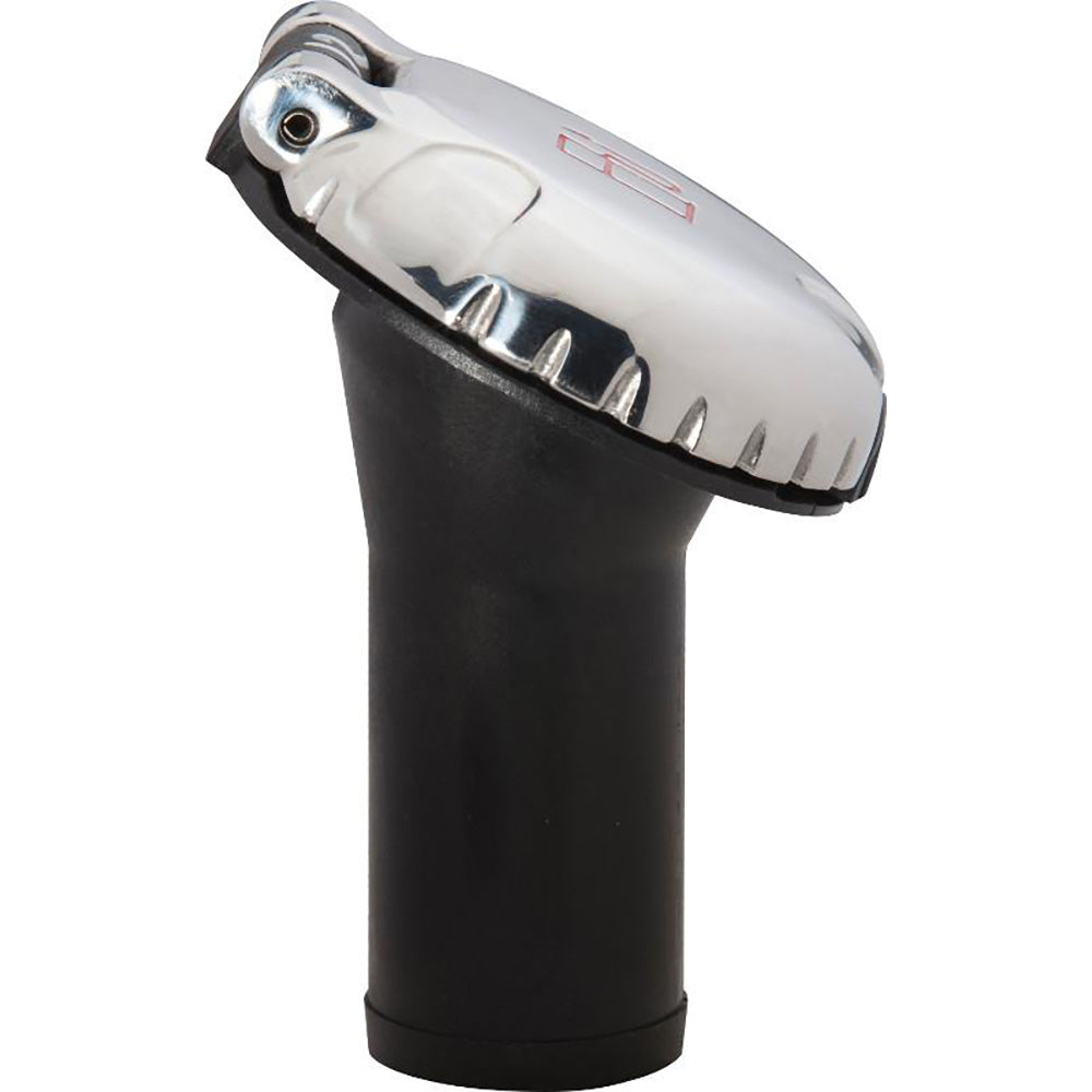 Attwood Deck Fill f/Carbon Canister System – Angled Body  Scalloped Stainless Steel Cap [99DFCCAS1S] Discount