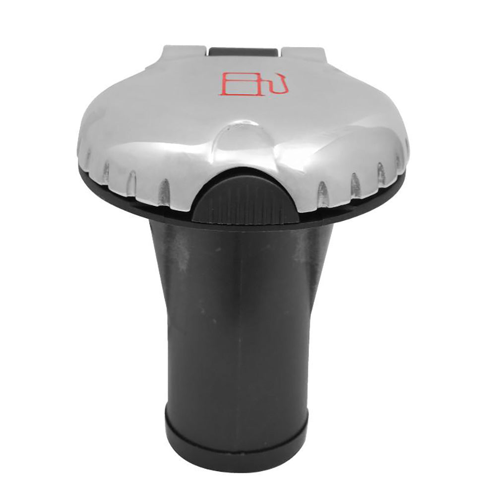 Attwood Deck Fill f/Carbon Canister System – Straight Body  Scalloped Stainless Steel Cap [99DFCCSS1S] on Sale