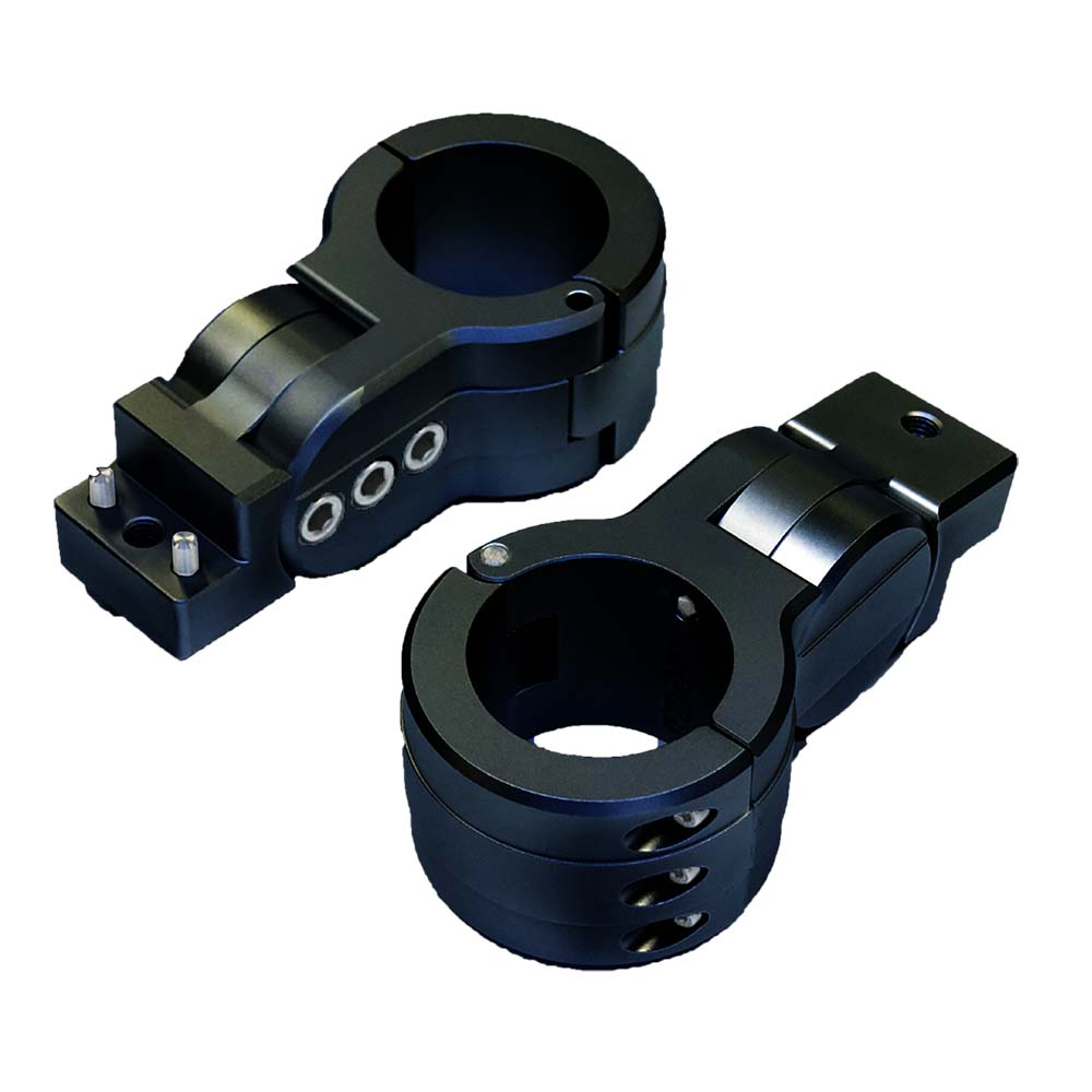 PTM Edge Board Rack Mounts – 2.38″ Pipe Clamp -Black [P13198-2380TEBBK] Hot on Sale
