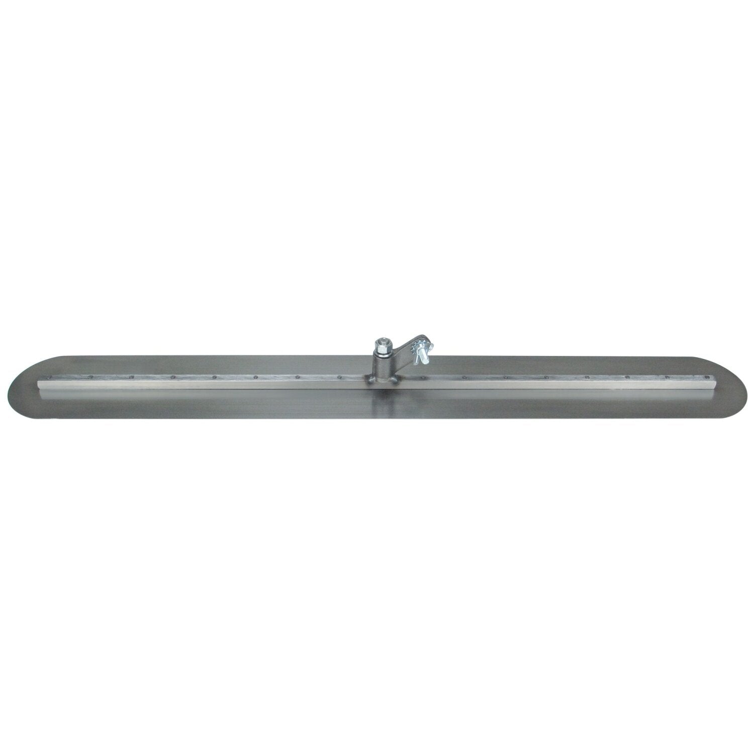 Kraft Tool CC642 42″x5″ Round End Carbon Steel Fresno Trowel with Swivel Bracket Supply