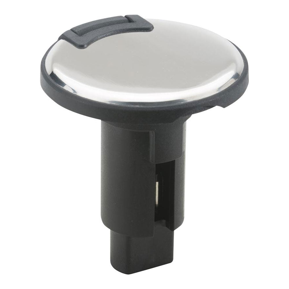 Attwood LightArmor Plug-In Base – 2 Pin – Stainless Steel – Round [910R2PSB-7] Online Sale