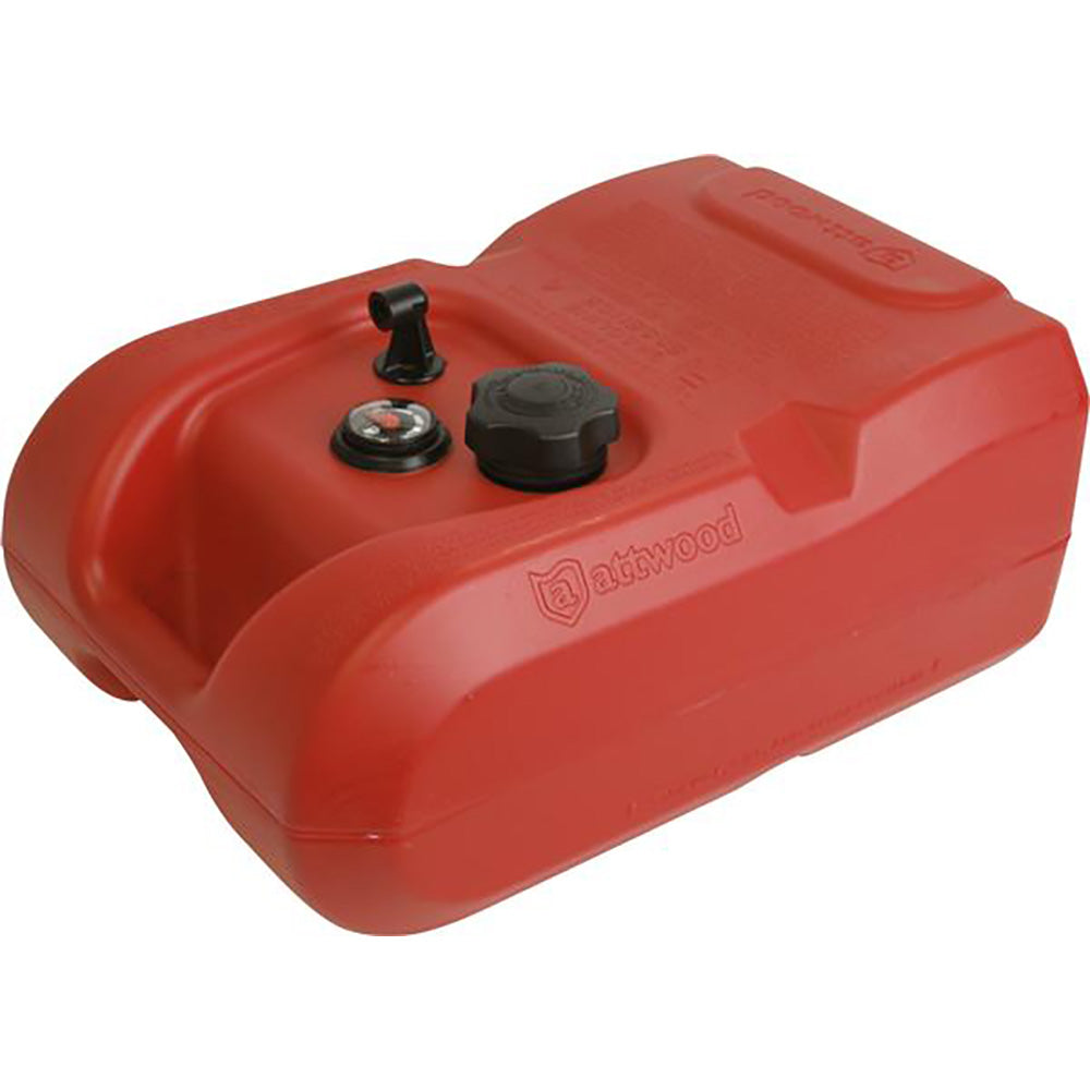 Attwood Portable Fuel Tank – 6 Gallon w/Gauge [8806LPG2] Online Sale
